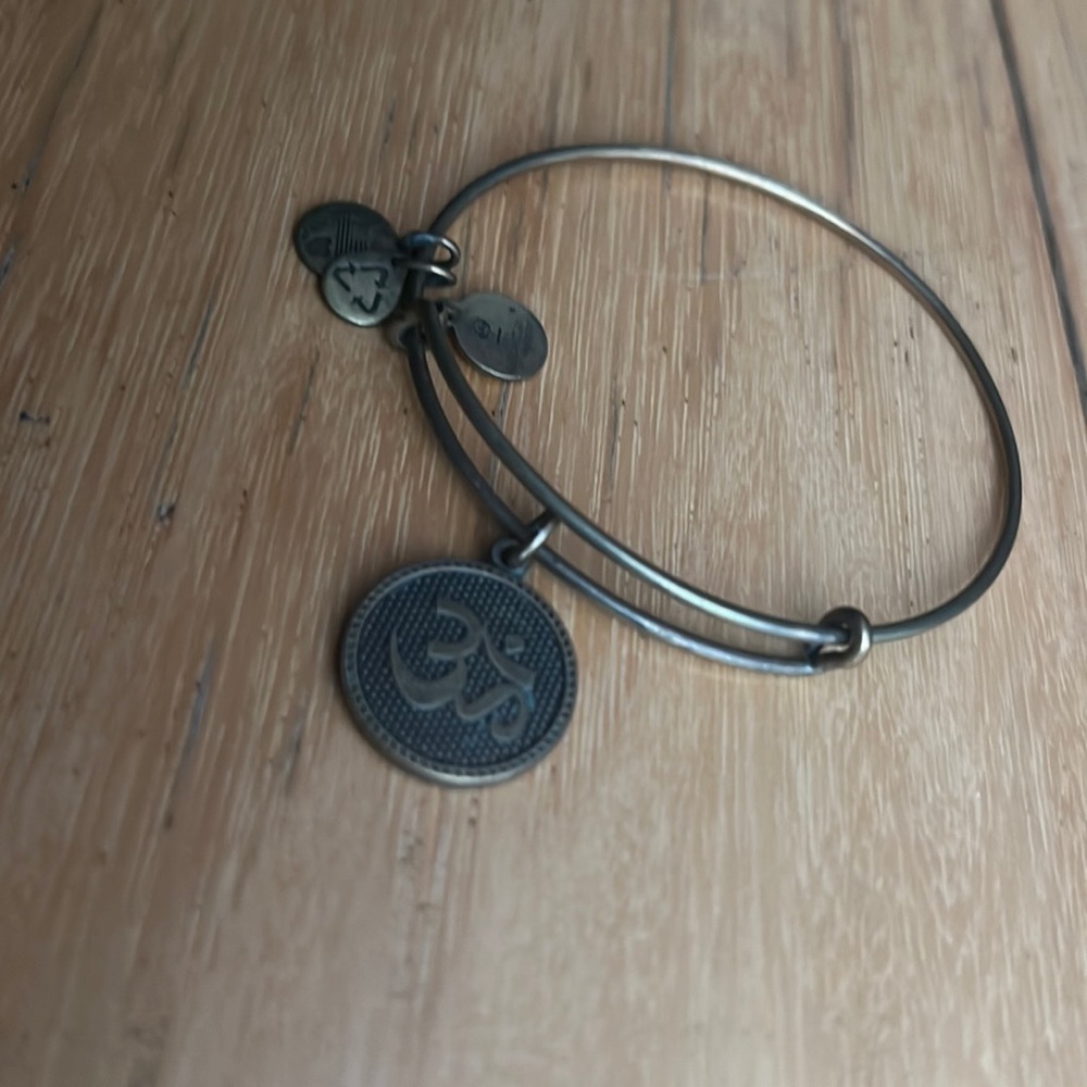 Gold Alex and Ani bracelet